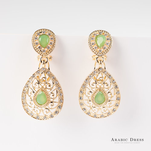 Earrings Tr Light Green