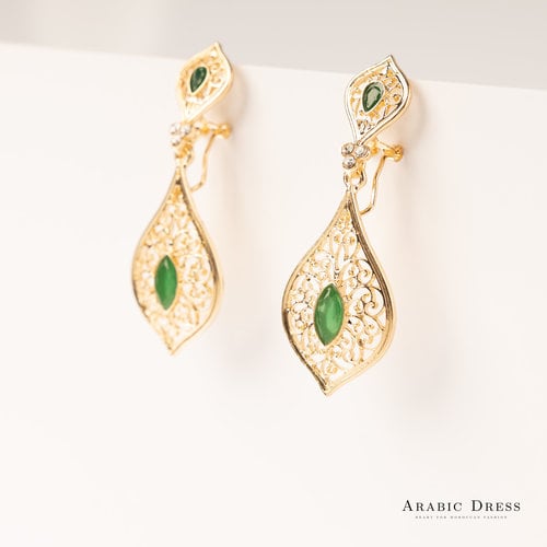 Earrings Jin Green