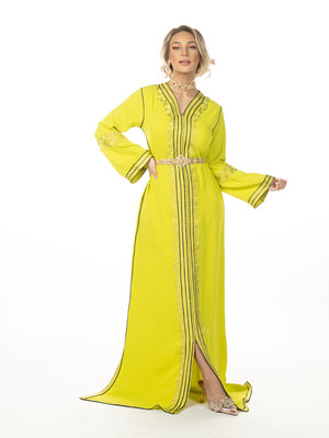 Caftan Atanea Yellow