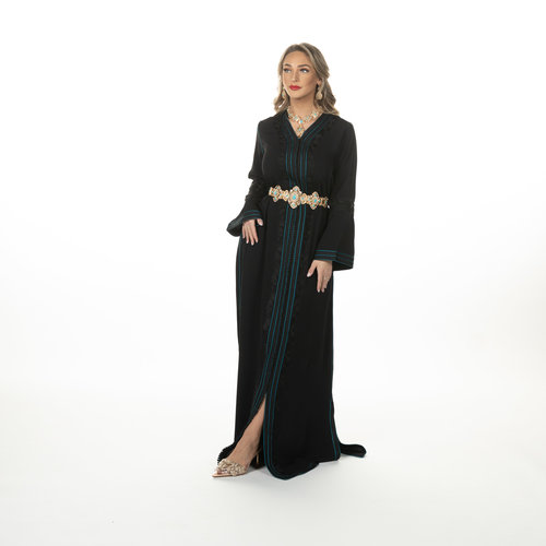Caftan Atanea Black Caftan Atanea Black