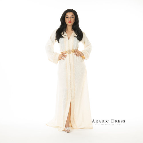 Caftan Sima Broken White Caftan Sima Broken White