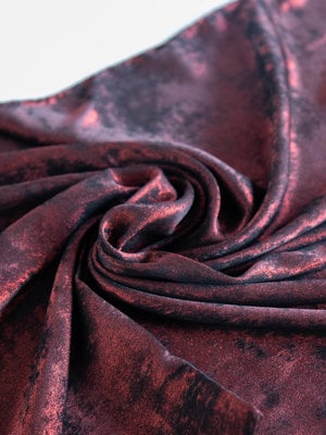 Hijab Arya Blood Red Black Hijab Arya Blood Red Black