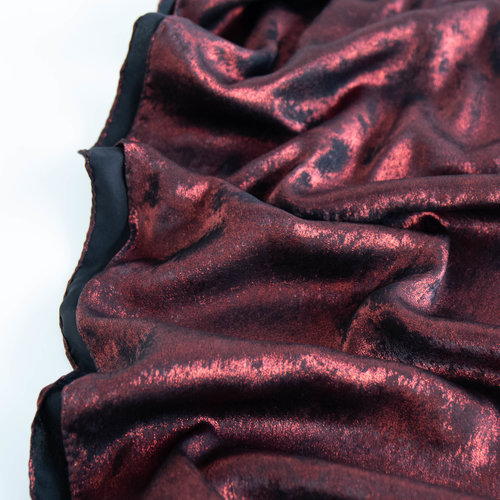 Hijab Arya Blood Red Black Hijab Arya Blood Red Black