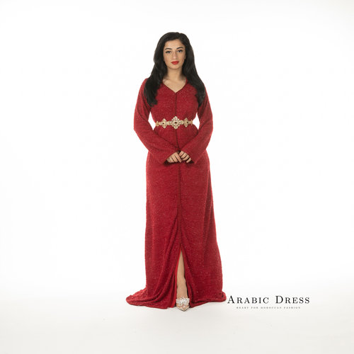 Caftan Sara Red Caftan Sara Red