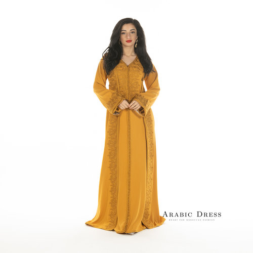 Caftan Liana Mustard