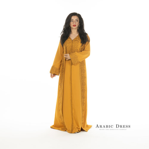 Caftan Liana Mustard