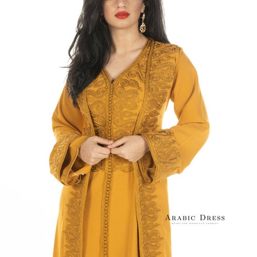 Caftan Liana Mustard