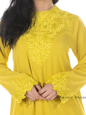 Caftan Lamyae yellow