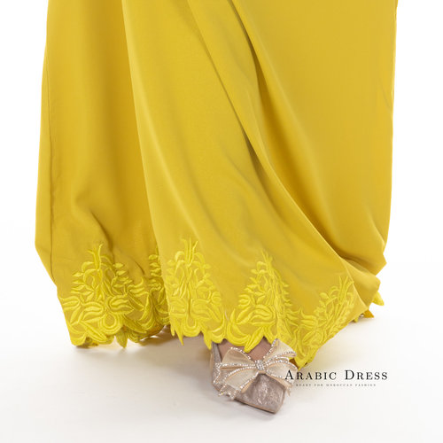 Caftan Lamyae yellow