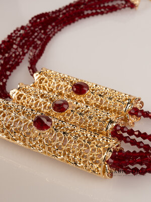 Amira red necklace