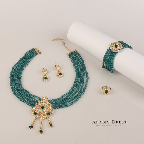 Green Necklace Set miri