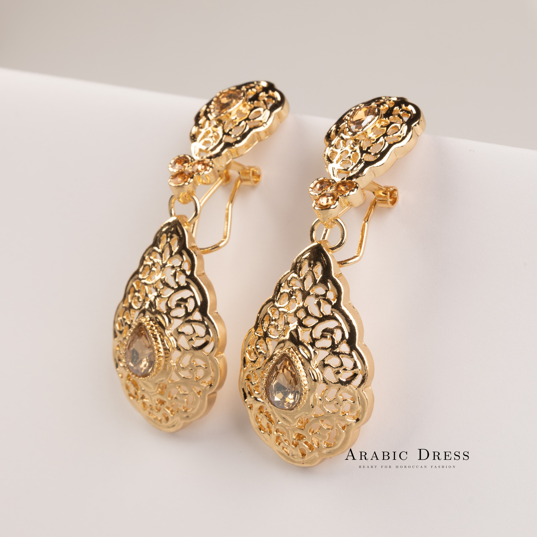 21k earring (8270) – Alquds Jewelry