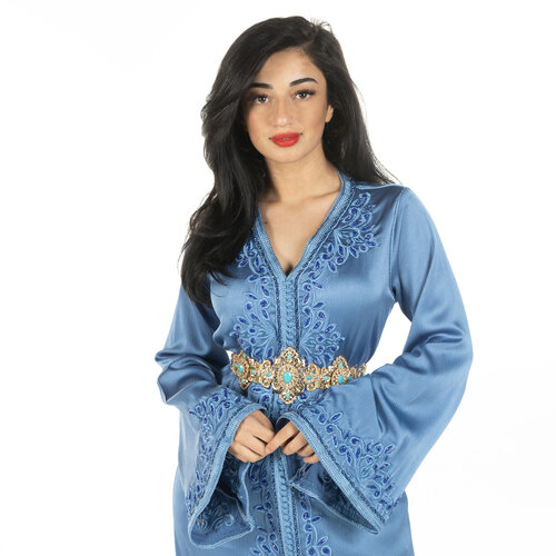 Caftan Nuha Blue Caftan Nuha Blue