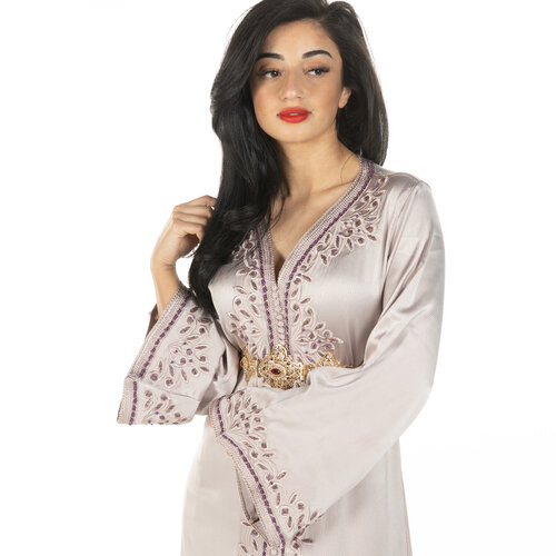 Caftan Nuha Lilac Caftan Nuha Lilac