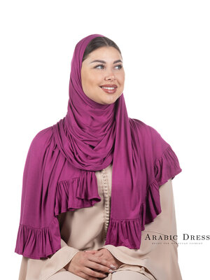 Jersey Hijab Luna Magenta