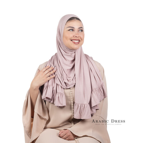 Jersey Hijab Luna Limonade pink