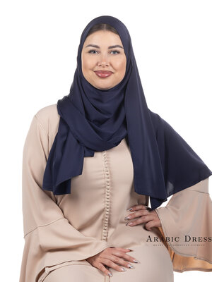 Hijab Lussi Satin Oxfordblue