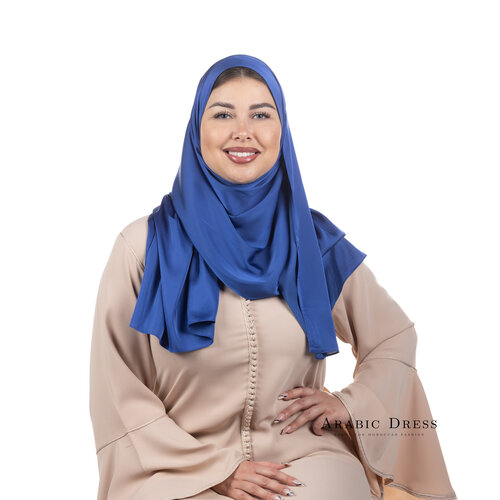 Hijab Lussi Satin Royalblue