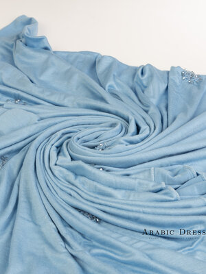 Jersey Hijab Zaya Maya Blue