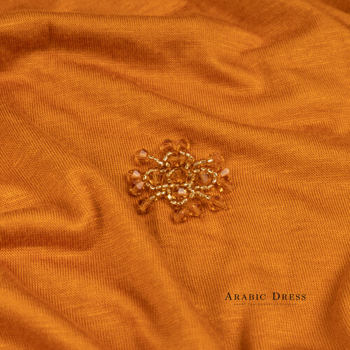 Jersey Hijab Zaya Ochre Orange