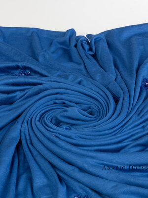 Jersey Hijab Zaya Egyptian Blue