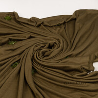 Jersey Hijab Zaya Olive Green