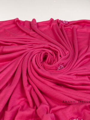 Jersey Hijab Zaya Fuchia