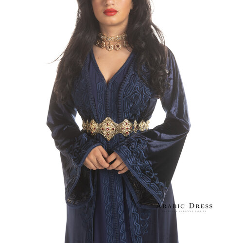 Caftan Inaya Oxford Blue