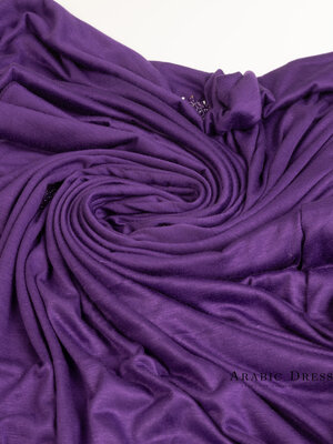 Jersey Hijab Zaya Grape Violet