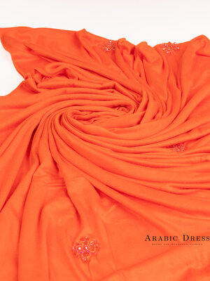 Jersey Hijab Zaya Tiger Orange