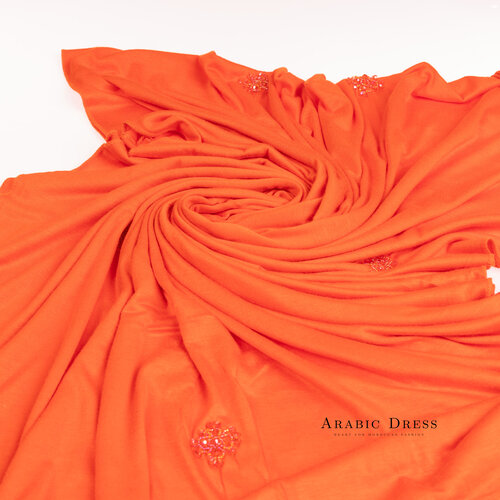 Jersey Hijab Zaya Tiger Orange