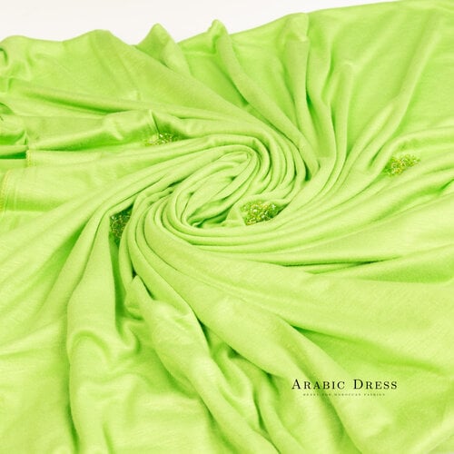 Jersey Hijab Zaya Lime Green