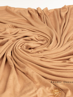 Jersey Hijab Zaya Tawny Brown
