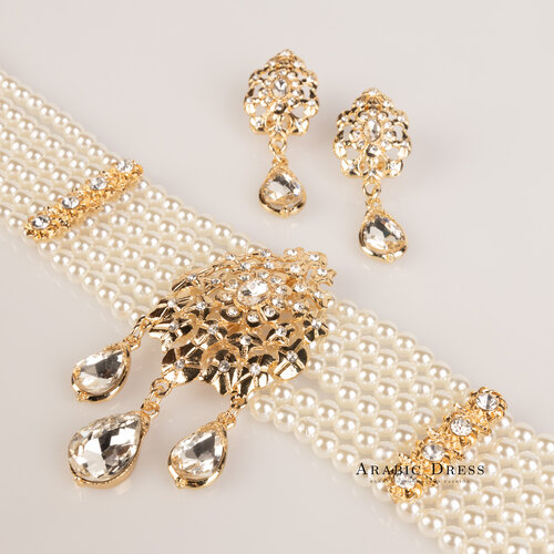 pearl   Necklace set Yuomi