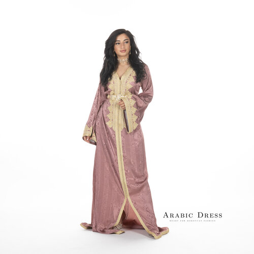 Caftan Soraya Paleviolet red