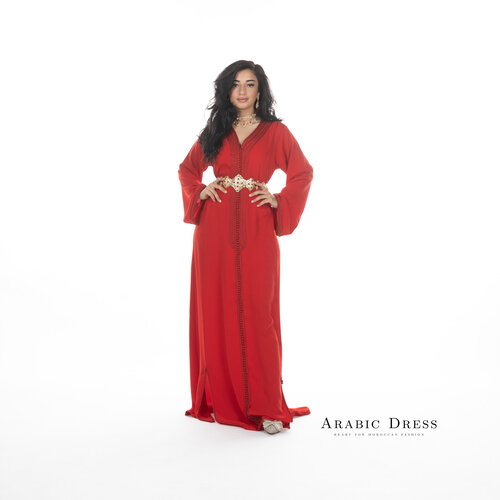 Caftan Elena  Red