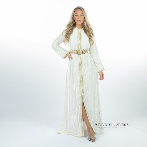 Caftan Yara Broke white Caftan Yara Broke white