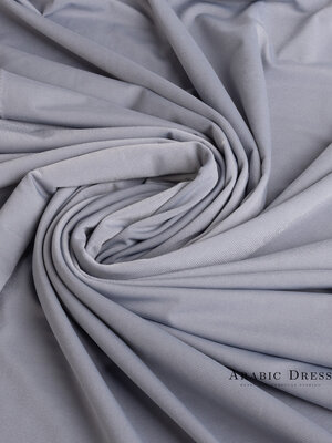 Premium Jersey Hijab Sia - Seal Gray