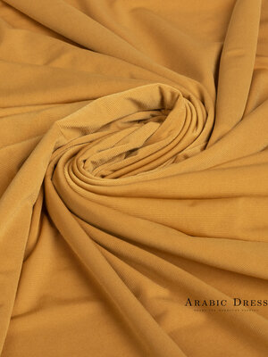 Premium Jersey Hijab Sia -  Flaxen Yellow