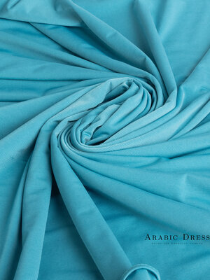 Premium Jersey Hijab Sia - Steel Blue