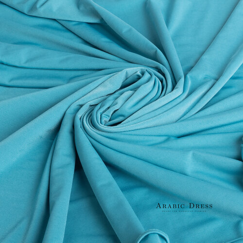 Premium Jersey Hijab Sia - Steel Blue