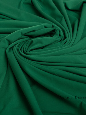 Premium Jersey Hijab Sia - Forest Green