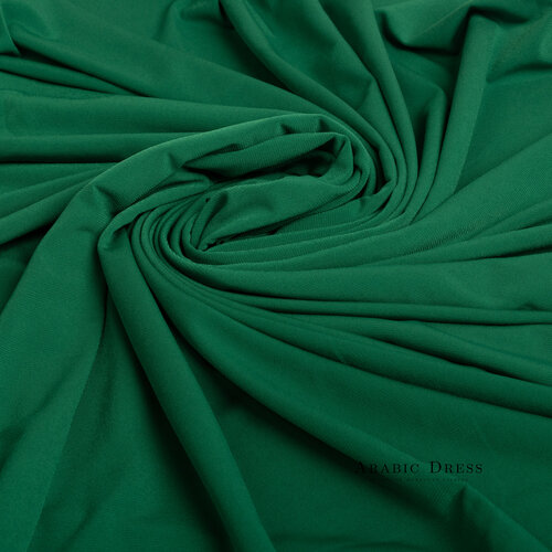 Premium Jersey Hijab Sia - Forest Green