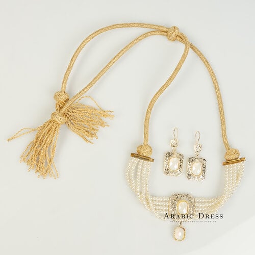 Pearl Nifa necklace set