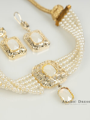 Pearl Nifa necklace set