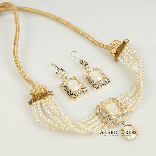 Pearl Nifa necklace set