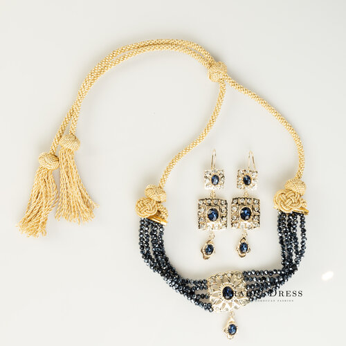 Oxfordblue Nifa necklace set