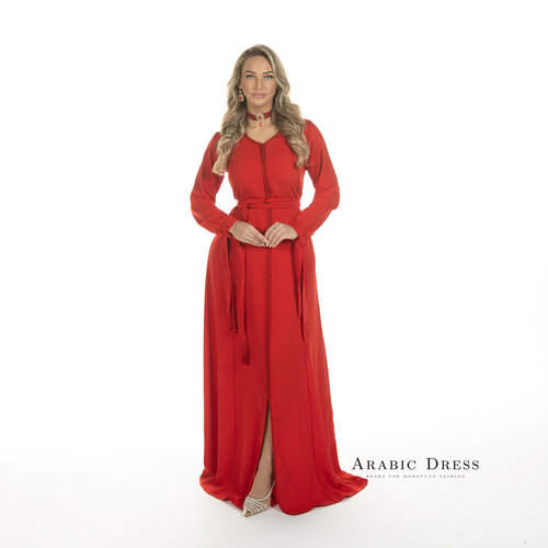 Caftan Raja Red