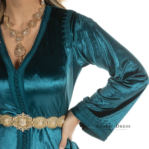 Caftan Joelle Insectgreen Caftan Joelle Insectgreen
