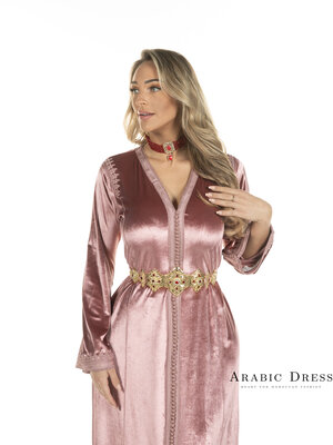 Caftan Joelle Palevioletred